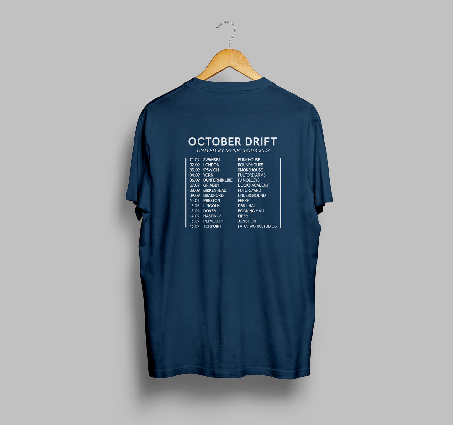 UNITED BY MUSIC TOUR TEE